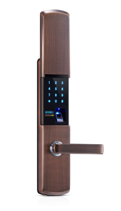 欧莱斯顿M8微信指纹锁 智能家居新宠，即将闪耀2017年建博会